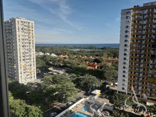 Apartamento 2 Quartos em Andar Alto com Vista Mar e Acesso à Praia – Barra da Tijuca