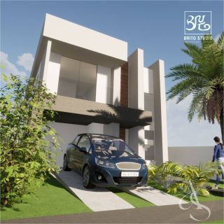 Casa Alto Padrão 4 Quartos no Terras Alphaville Camaçari com Piscina