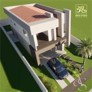 Casa Alto Padrão 4 Quartos no Terras Alphaville Camaçari com Piscina