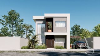 Casa em Condomínio Fechado no Caixa D’Água – Lauro de Freitas | 3 Suítes e SPA