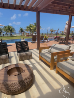 Apartamento Pé na Areia em Itacimirim | 3 Suítes | Vista Mar | Imperia Lounge