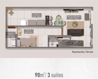 Village à Venda em Ipitanga | Próximo ao Calçadão de Villas | Pronto para Morar