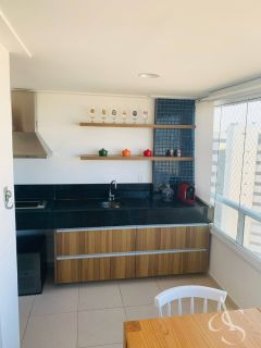 Apartamento 4/4 com 3 Suítes, 142m², Andar Alto – Caminho das Árvores