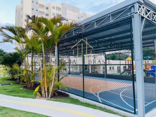 EXCELENTE APARTAMENTO novo em Buraquinho, a 5 minutos da praia