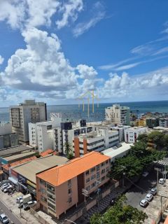 APARTAMENTO NO 11º ANDAR, 3 Quartos, Nascente, vista mar - Pituba