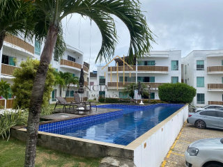 EXCELENTE APARTAMENTO 2 quartos em Condomínio a 5 minutos da Praia de Buraquinho