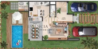 CASA CONDOMÍNIO 3/4 BURAQUINHO - LAURO DE FREITAS