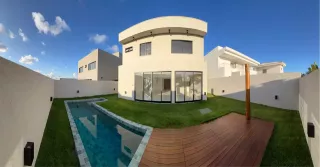 Casa 4/4 Alphaville Litoral Norte 2-Requinte e Sofisticação- Incomparável