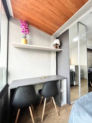 STUDIO | 26M² | MOBILIADO | BARRA