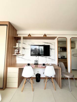 STUDIO | 26M² | MOBILIADO | BARRA