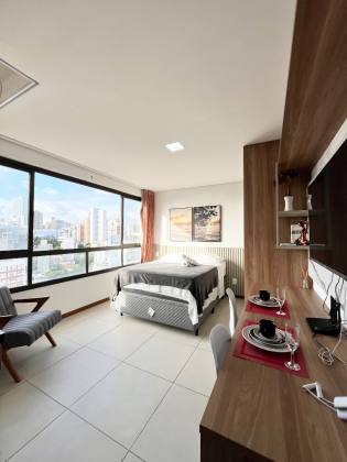 STUDIO | 26M² | MOBILIADO | BARRA