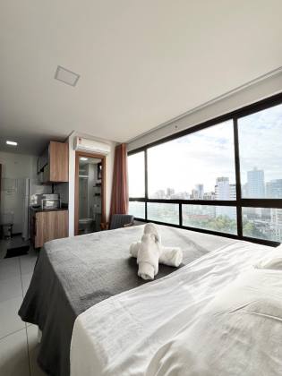 STUDIO | 26M² | MOBILIADO | BARRA