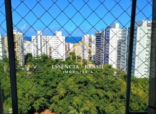 ÓTIMO APARTAMENTO mobiliado, na Pituba, com vista para o mar, próximo a Lagoa dos Patos