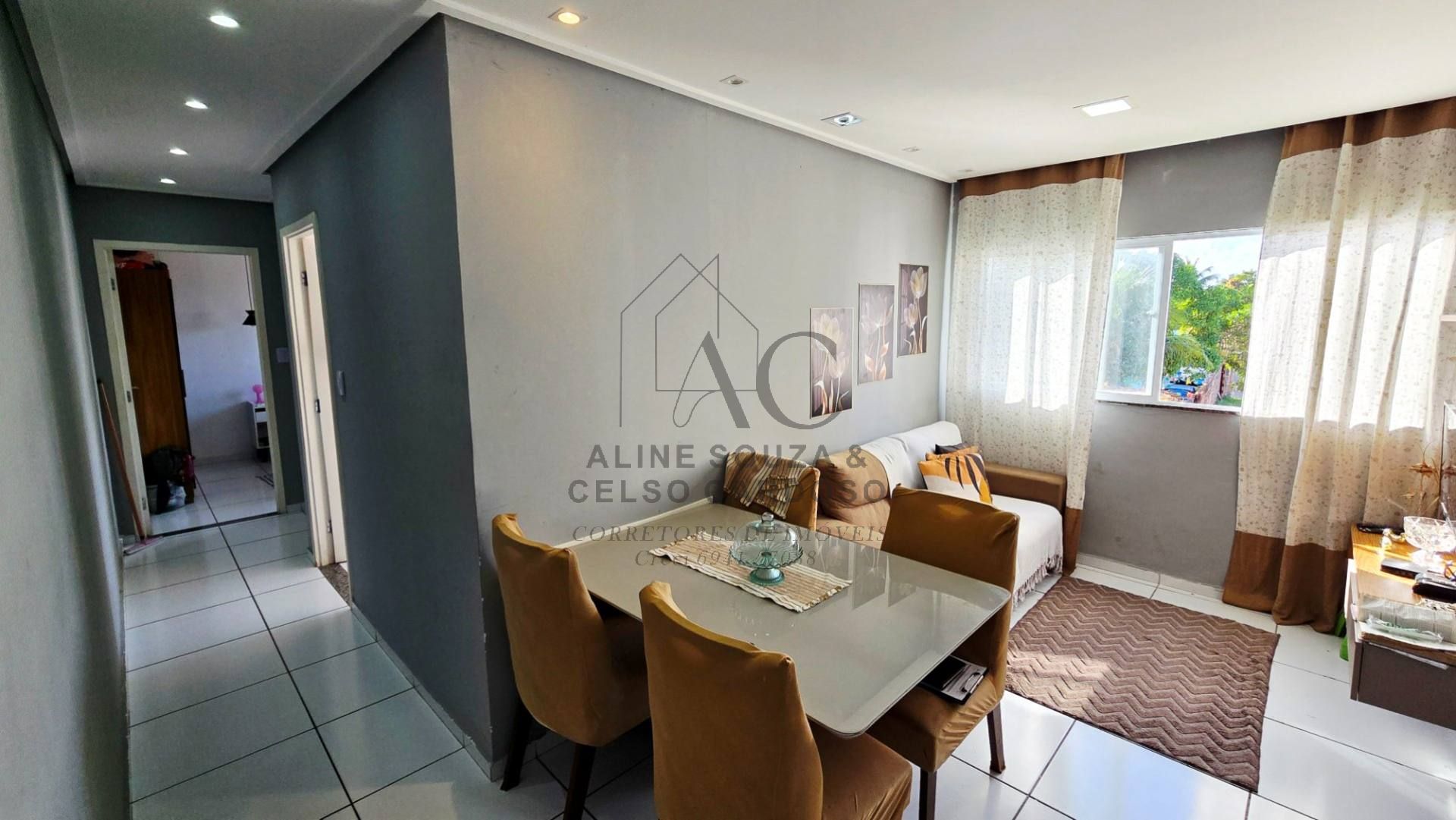 Apartamento 2/4 no cond. Parque da Avenida/ Fernando Collor