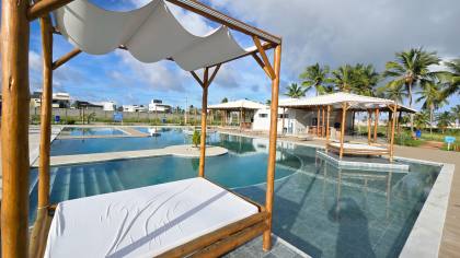 Casa Nova com Piscina no Padang Beach Residence/ Barra dos Coqueiros-SE