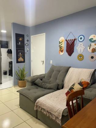 Apartamento 2/4 no Rio Barra Mais Viver/Barra dos Coqueiros-SE