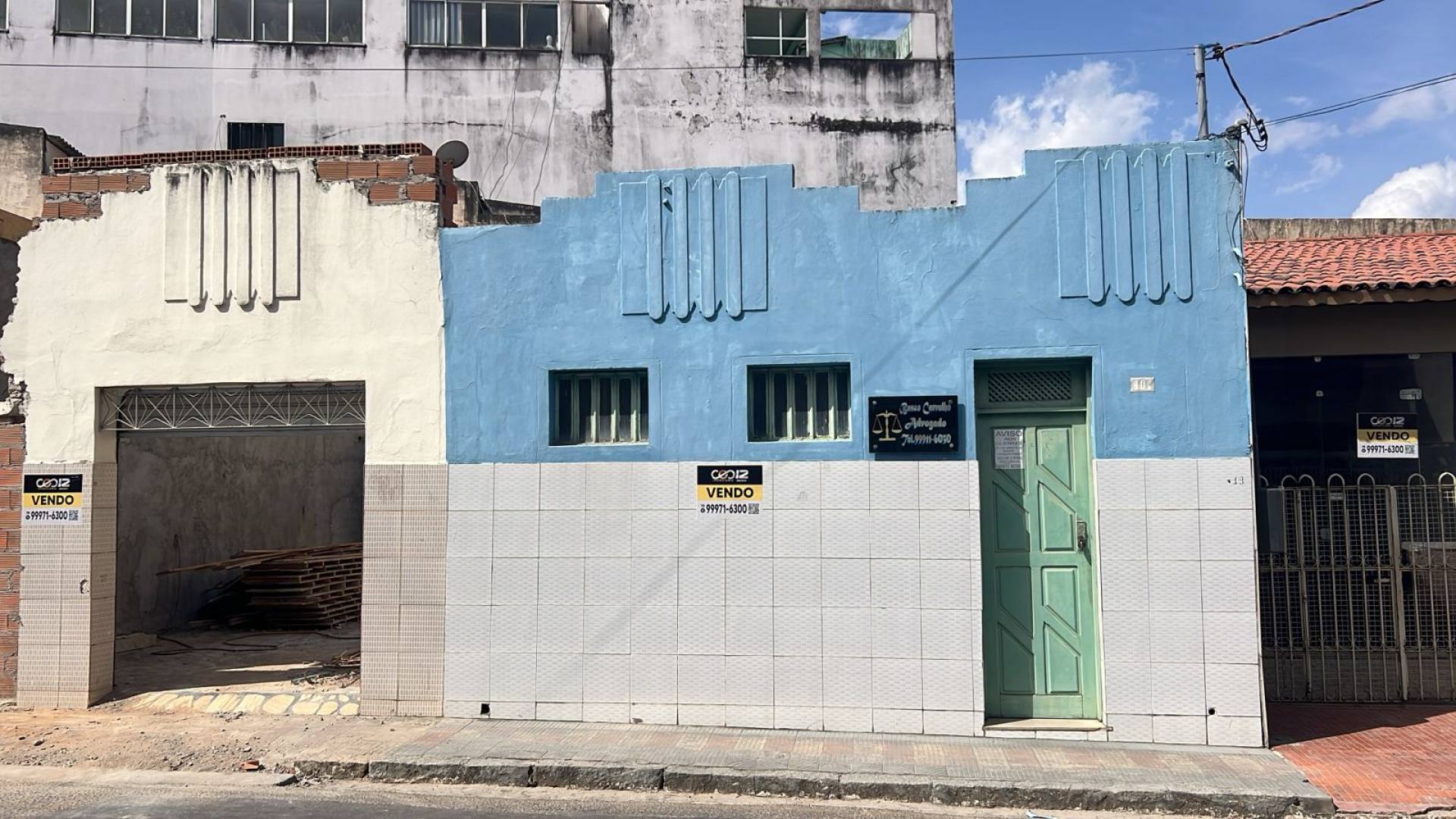 Vendo Casa com terreno e escritório no Centro - Itabaiana/SE