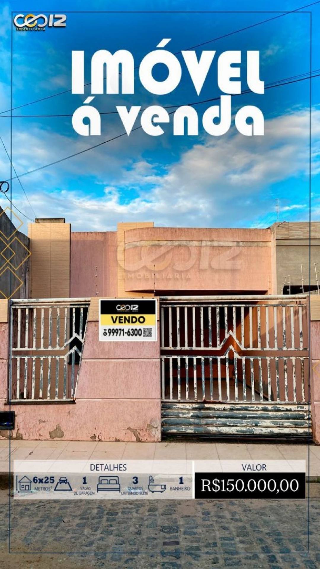 Vendo casa no Santa Mônica - Itabaiana/SE