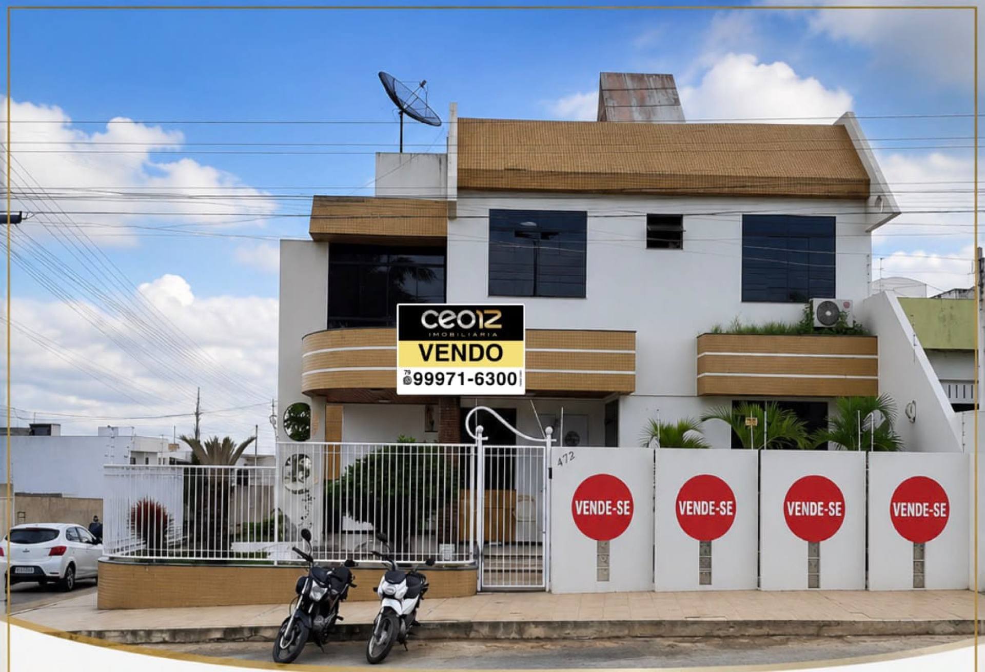 CASA AMPLA EM LOCALIZAÇÃO PRIVILEGIADA – ITABAIANA/SE