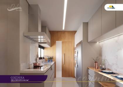 Apartamento Para Vender com 3 quartos sendo 3 suítes no bairro Santa Mônica em Feira De Santana