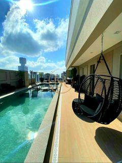 Apartamento com lazer completo no Morretes