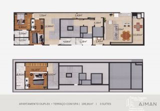 Apartamento Vista Mar Permanente no Itacolomi em Balneário Piçarras