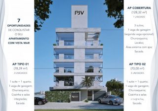 Cobertura com Vista Mar Permanente em Balneário Piçarras