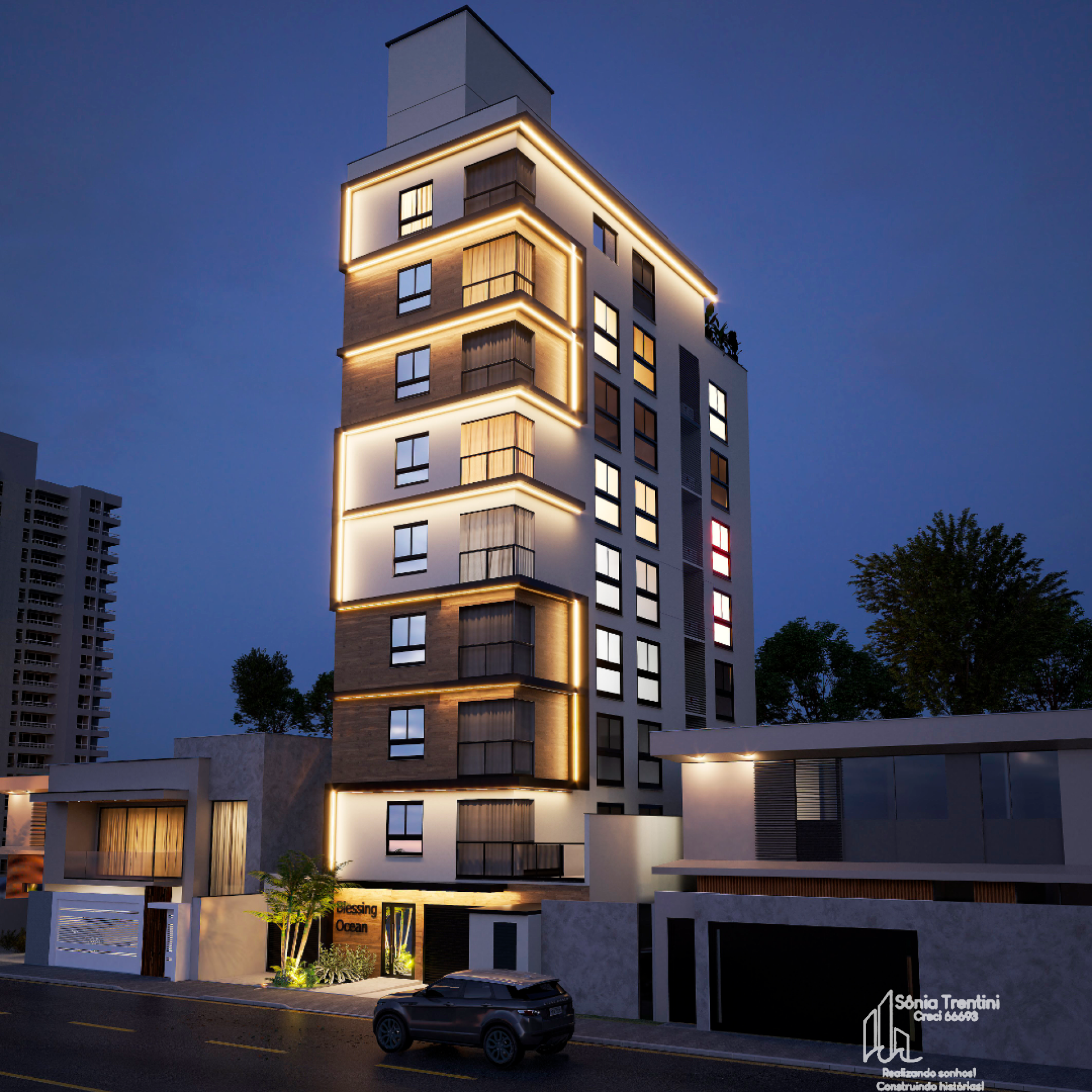 Apartamento com 1 suíte e 2 Demi suítes no Itacolomi em Balneário Piçarras
