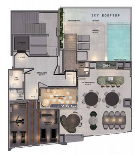 Apartamento com 2 Suítes no Centro em Balneário Piçarras