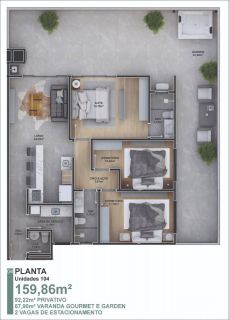 Apartamento com 3 quartos no Itacolomi em Balneário Piçarras