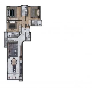 Apartamento com 3 Suítes no Itacolomi em Balneário Piçarras