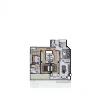 Apartamento com 3 Suítes no Itacolomi em Balneário Piçarras
