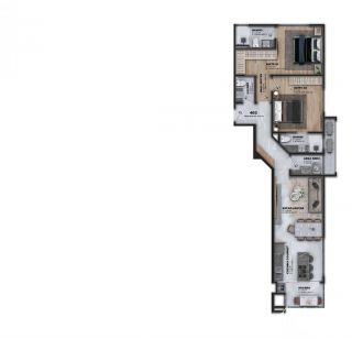 Apartamento com 3 Suítes no Itacolomi em Balneário Piçarras