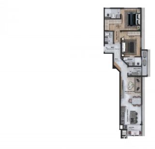Apartamento com 3 Suítes no Itacolomi em Balneário Piçarras