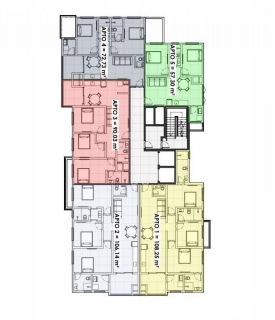 Apartamento com 3 Suítes no Centro em Balneário Piçarras