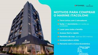 Apartamento com 1 Suíte e 1 Dormitório em Itajuba, Barra Velha