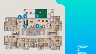 Apartamento com 1 Suíte e 1 Dormitório em Itajuba, Barra Velha