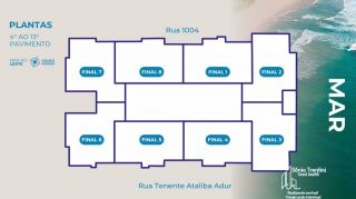 Apartamento com 1 Suíte e 1 Dormitório em Itajuba, Barra Velha