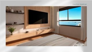 Apartamento  Frente Mar - Pé na Areia no  Tabuleiro em Barra Velha