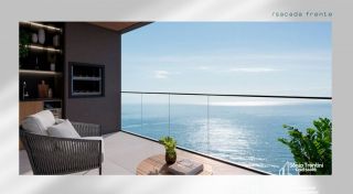 Apartamento  Frente Mar - Pé na Areia no  Tabuleiro em Barra Velha