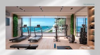 Apartamento  Frente Mar - Pé na Areia no  Tabuleiro em Barra Velha