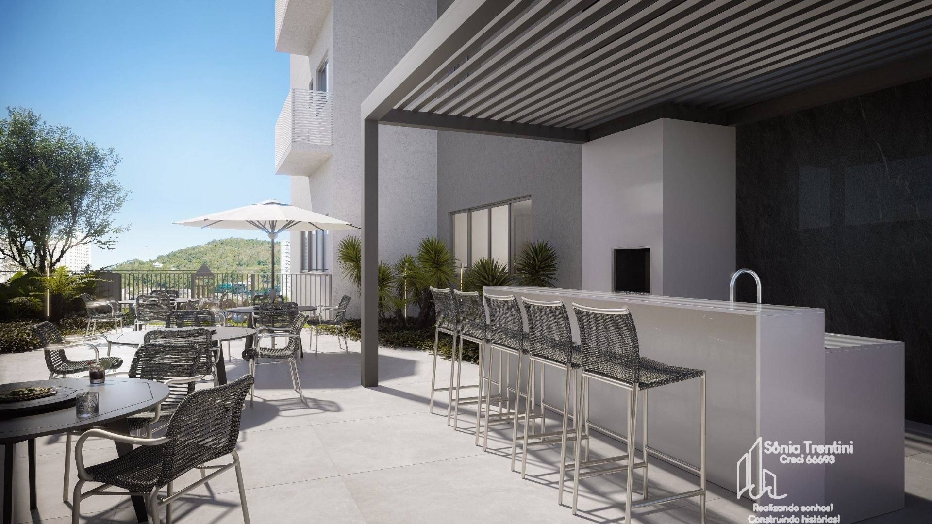 Apartamento com 2 quartos, sendo 1 suíte em Itapema