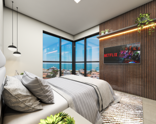 Apartamento com 3 Quartos na Armação em Penha