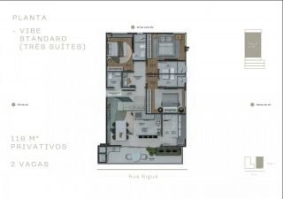 Apartamento com 2 Suítes - Quadra Mar em Balneário Piçarras