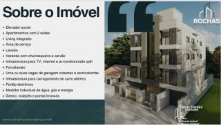 Apartamento Com 2 Suítes no Itacolomi em Balneário Piçarras