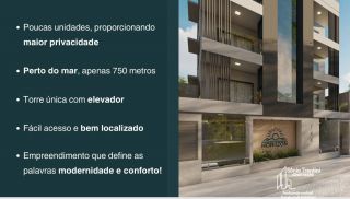 Apartamento Com 2 Suítes no Itacolomi em Balneário Piçarras