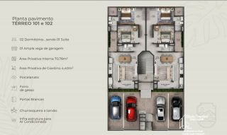 Apartamento com 1 Suíte e 1 Quartos no Itacolomi em Balneário Piçarras