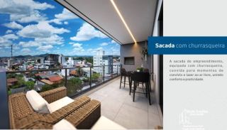 Apartamento com1 Suíte e 1 Dormitório no Itacolomi em Balneário Piçarras