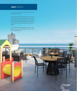 Apartamento com1 Suíte e 1 Dormitório no Itacolomi em Balneário Piçarras