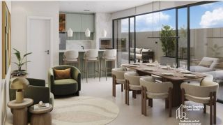 Apartamento com 1 Suíte e 2 Quartos no Centro em Balneário Piçarras